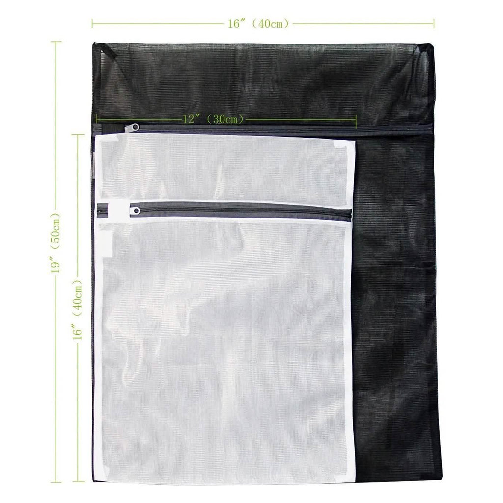 6-Pack: Zipped Wash Bag Net