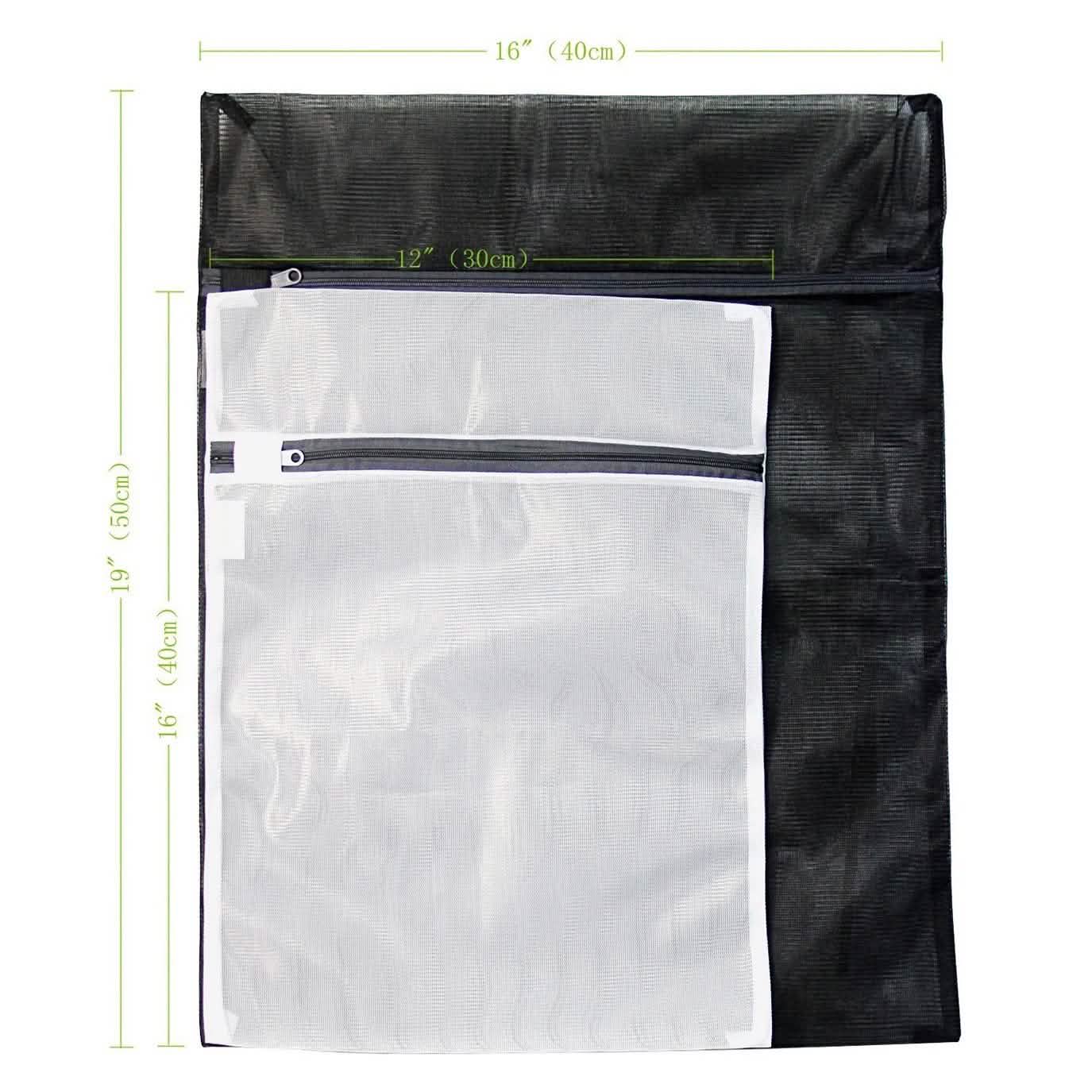 6-Pack: Zipped Wash Bag Net