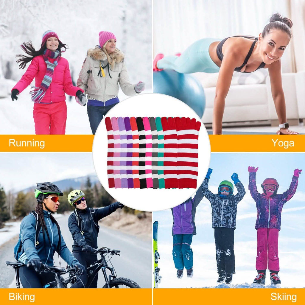 6-Pair: 5 Toes Socks Soft Breathable Ankle Socks