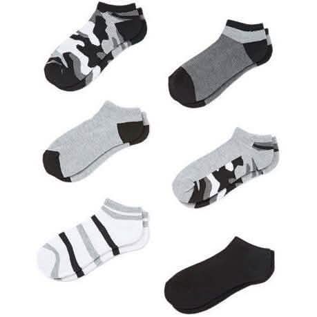 6-Pairs: Cover Girl Womens Low Cut/No Show Socks