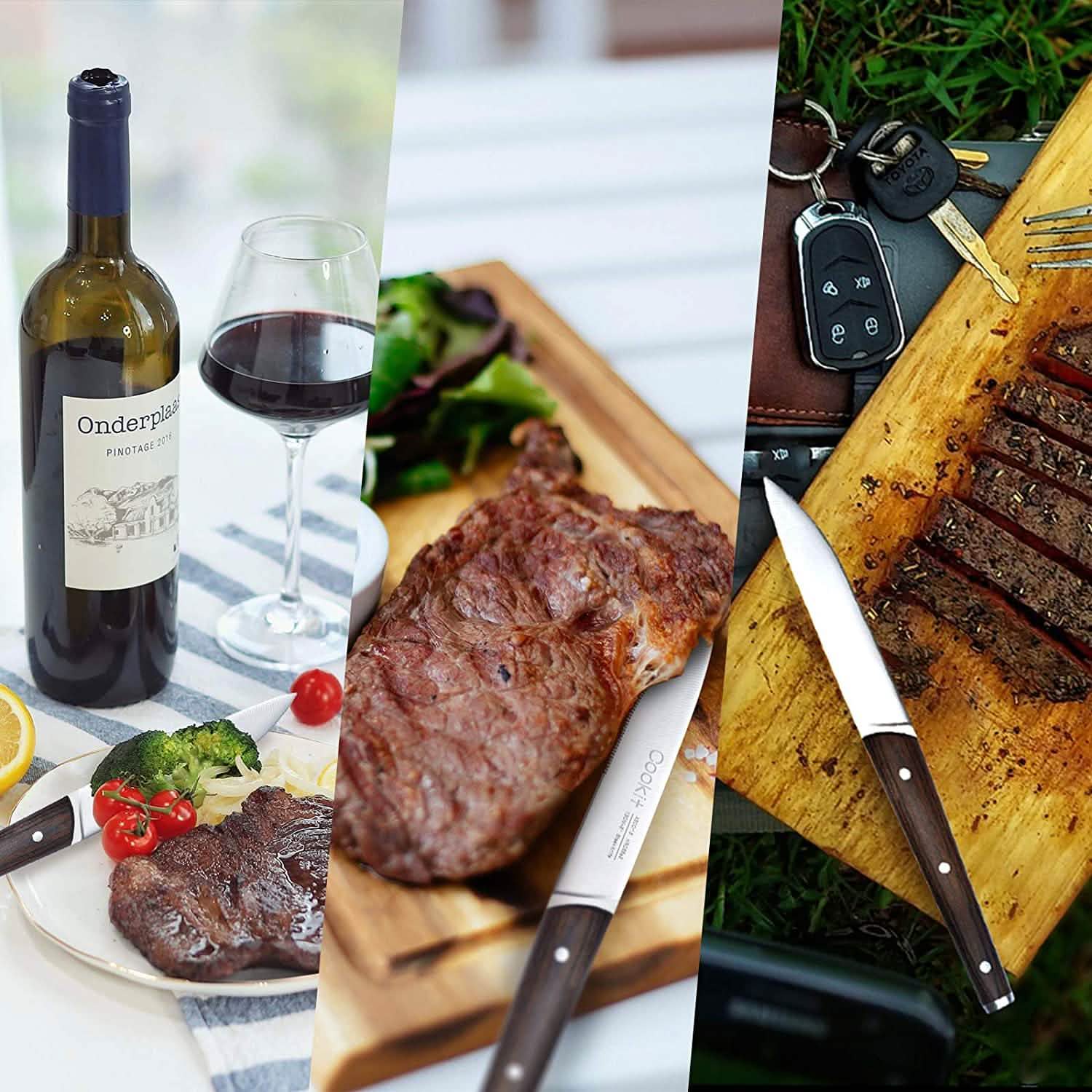 6-Piece: Cookit Steak Knife Set
