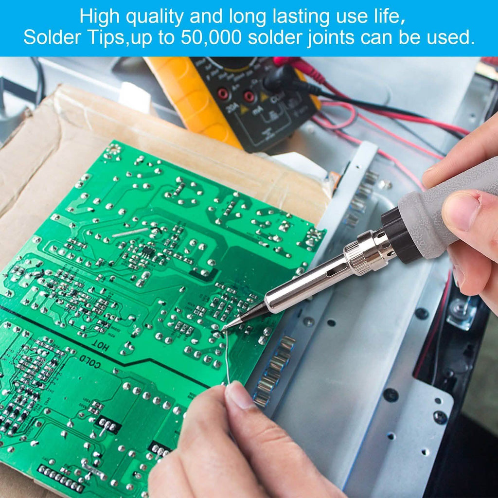 6-Piece Set: 900M-T Series Soldering Iron Tips
