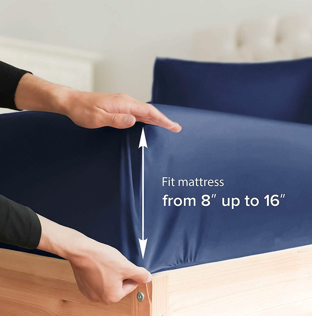 6-Piece Set: Hotel Luxury Bed Sheets