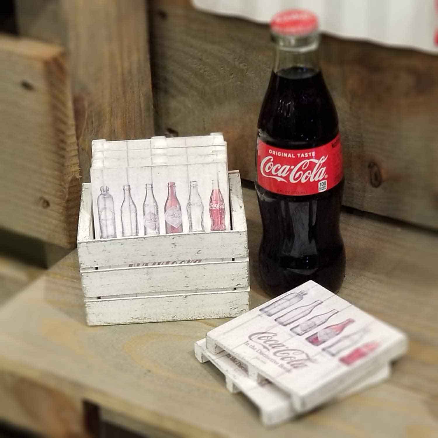 6-Piece Set: Sunbelt Gifts Coca-Cola Contour Evoluton Bottle