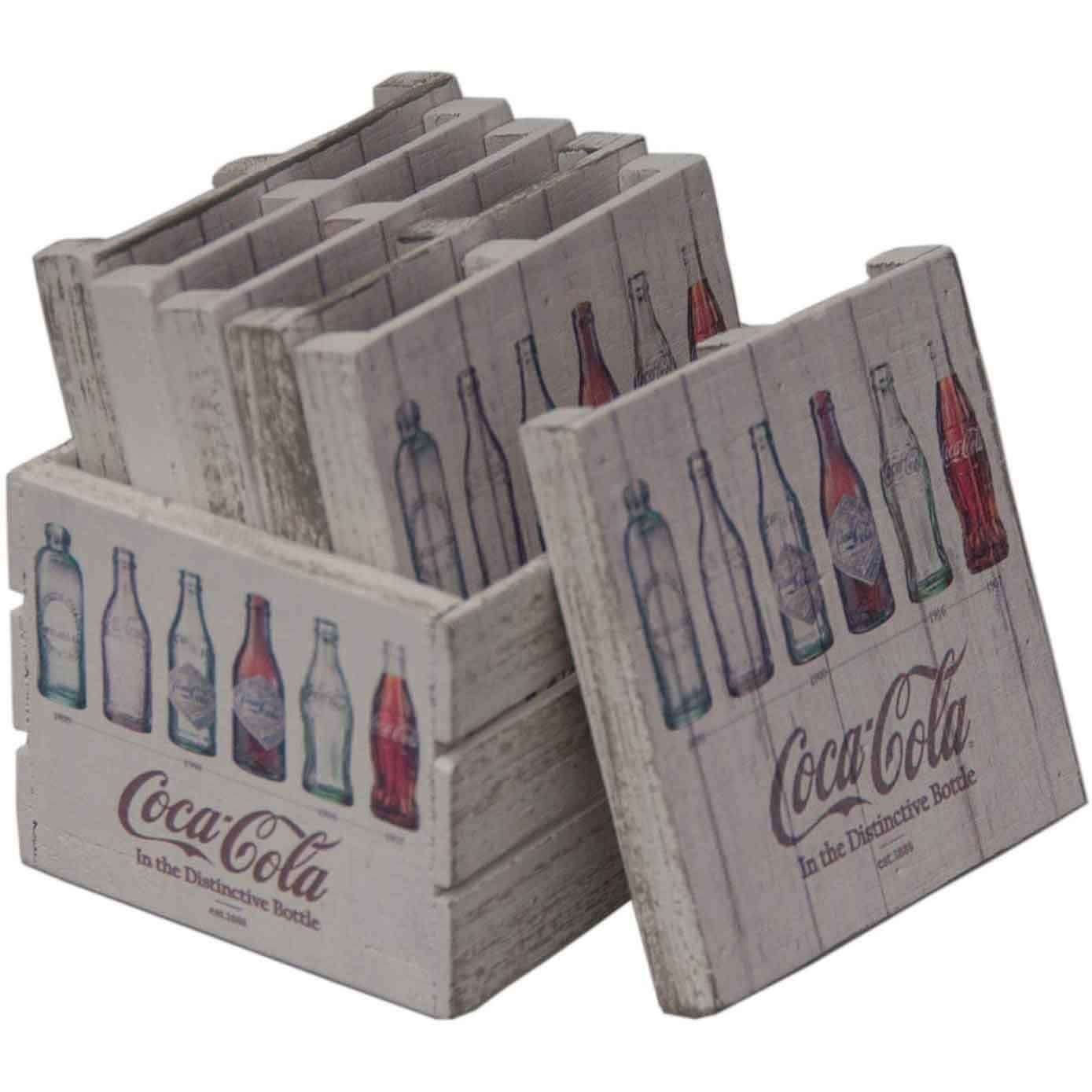 6-Piece Set: Sunbelt Gifts Coca-Cola Contour Evoluton Bottle