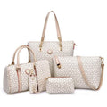 6-Piece Set: Women's Shoulder Bags Luxury Totes