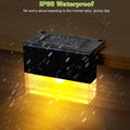 6-Piece: Solar Powered Acrylic Bubbles Decorative Deck Lights