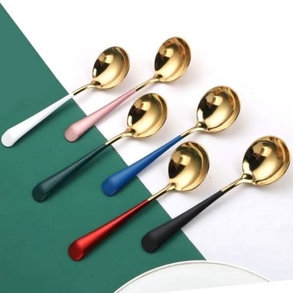 6-Piece: Stainless Steel Spoon
