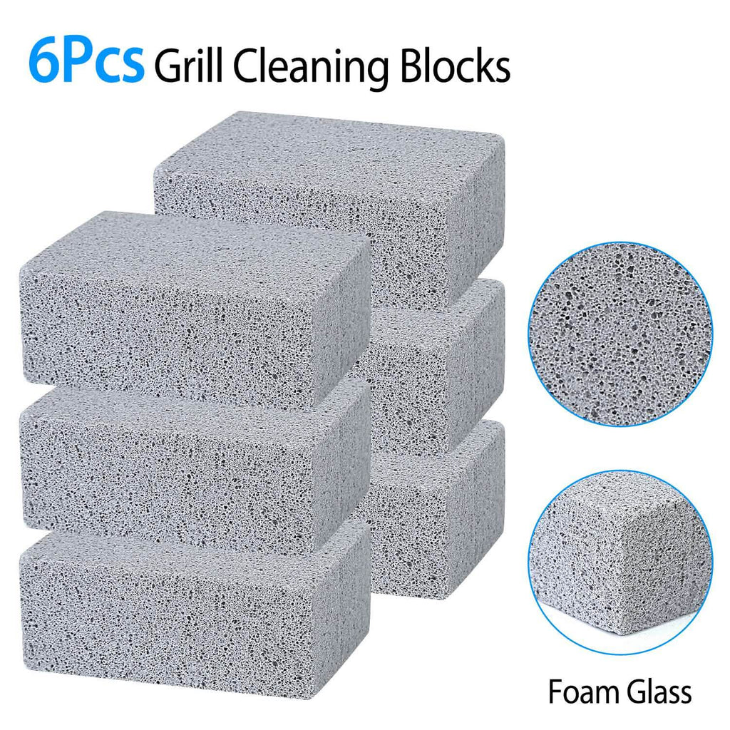 6-Pieces: Grill Griddles Cleaning Block