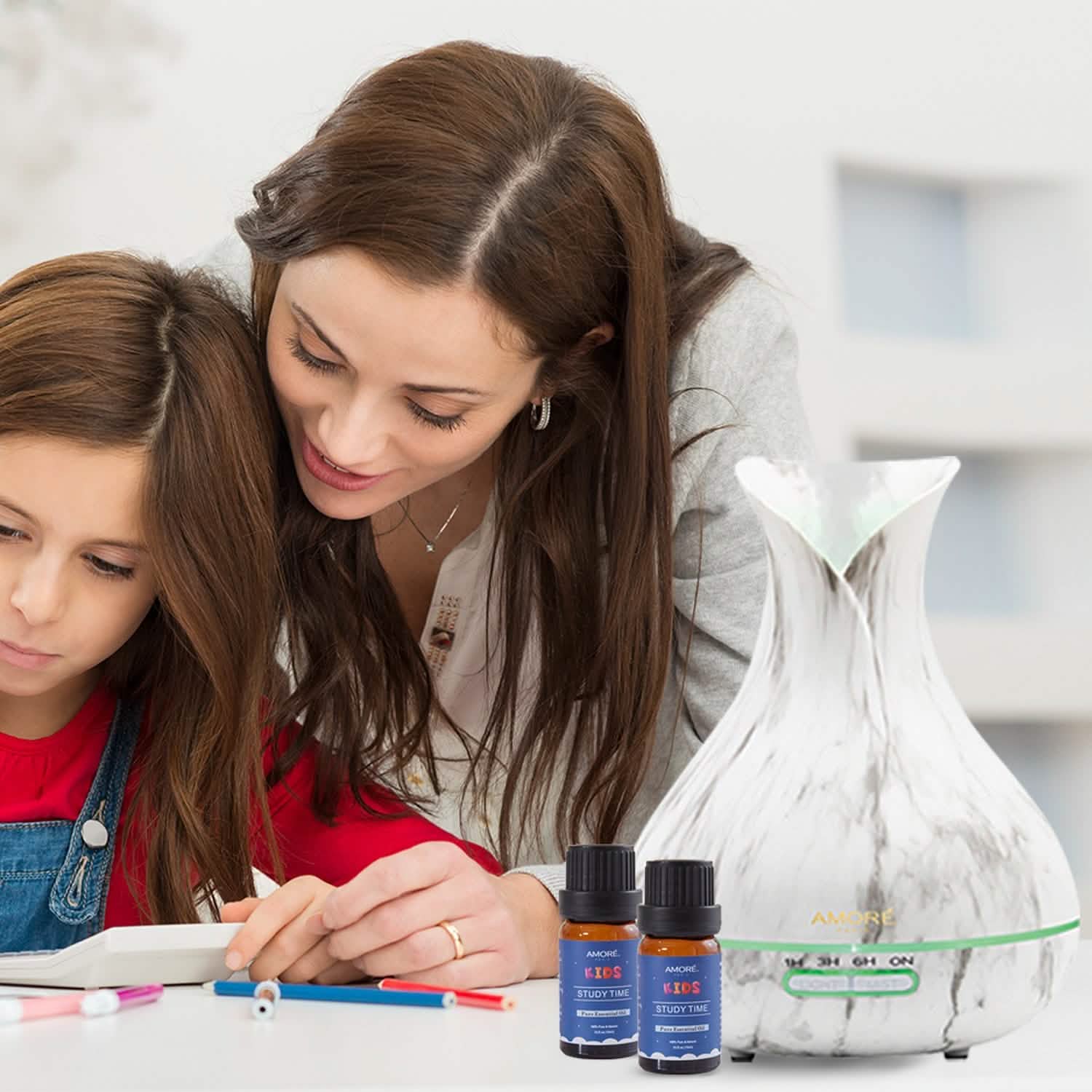 6-Pieces Set: Natural Aromatherapy Kids Safe Essential Oils Starter Set