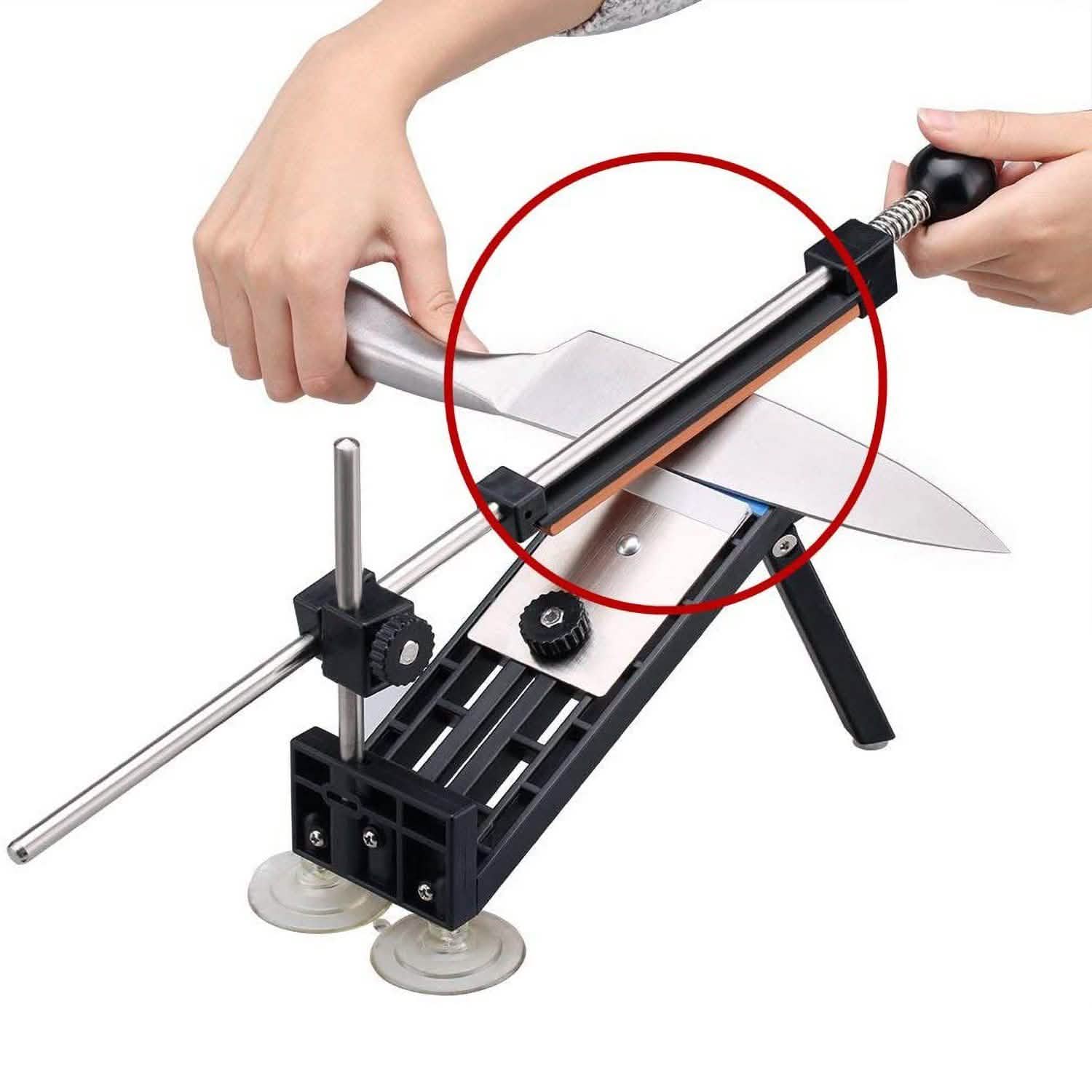 6-Pieces: Sharpening Stones Set Kitchen Knife Sharpener