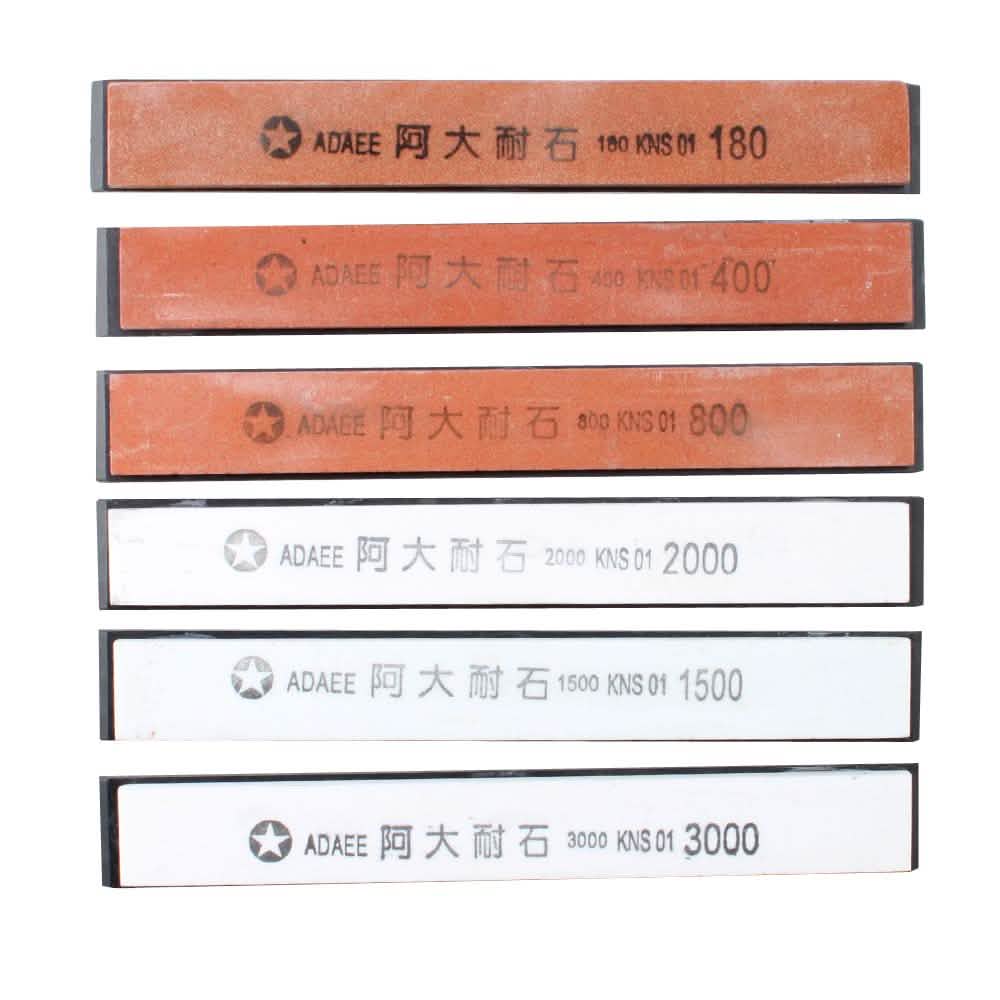 6-Pieces: Sharpening Stones Set Kitchen Knife Sharpener
