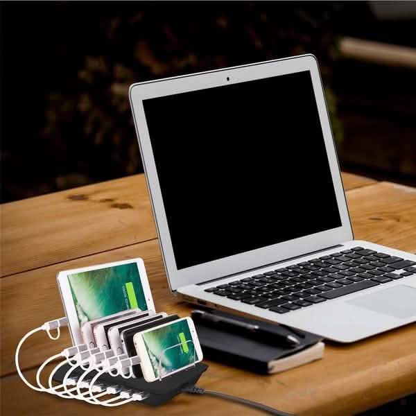 6 Port USB Charging Station
