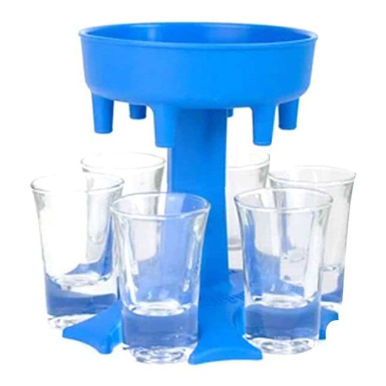 6 Shot Glass Dispenser and Holder