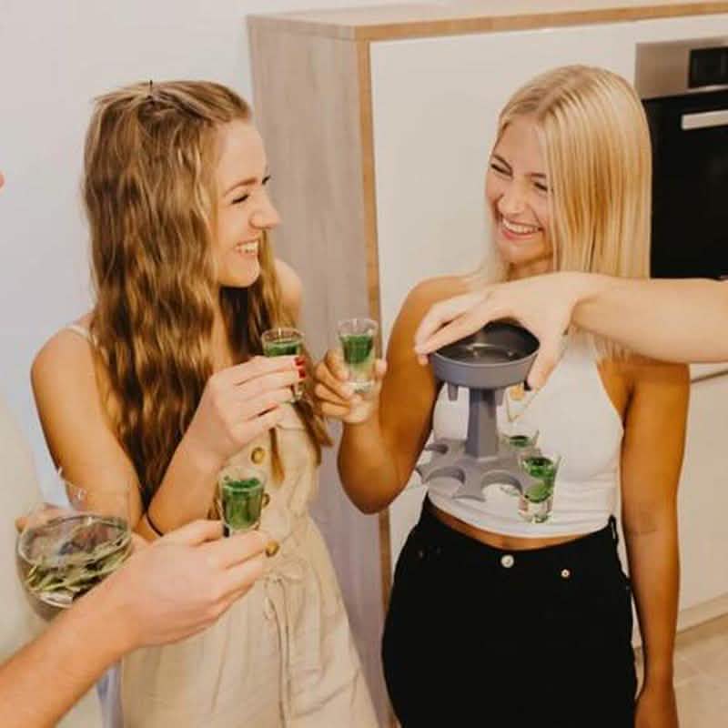 6 Shot Glass Dispenser and Holder