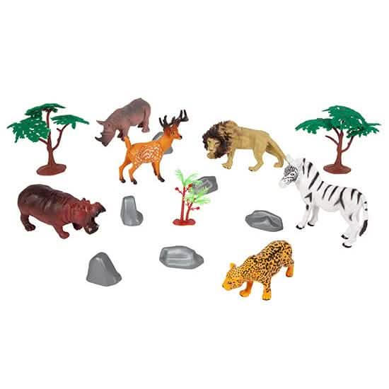 60-Piece Set: World of Animals