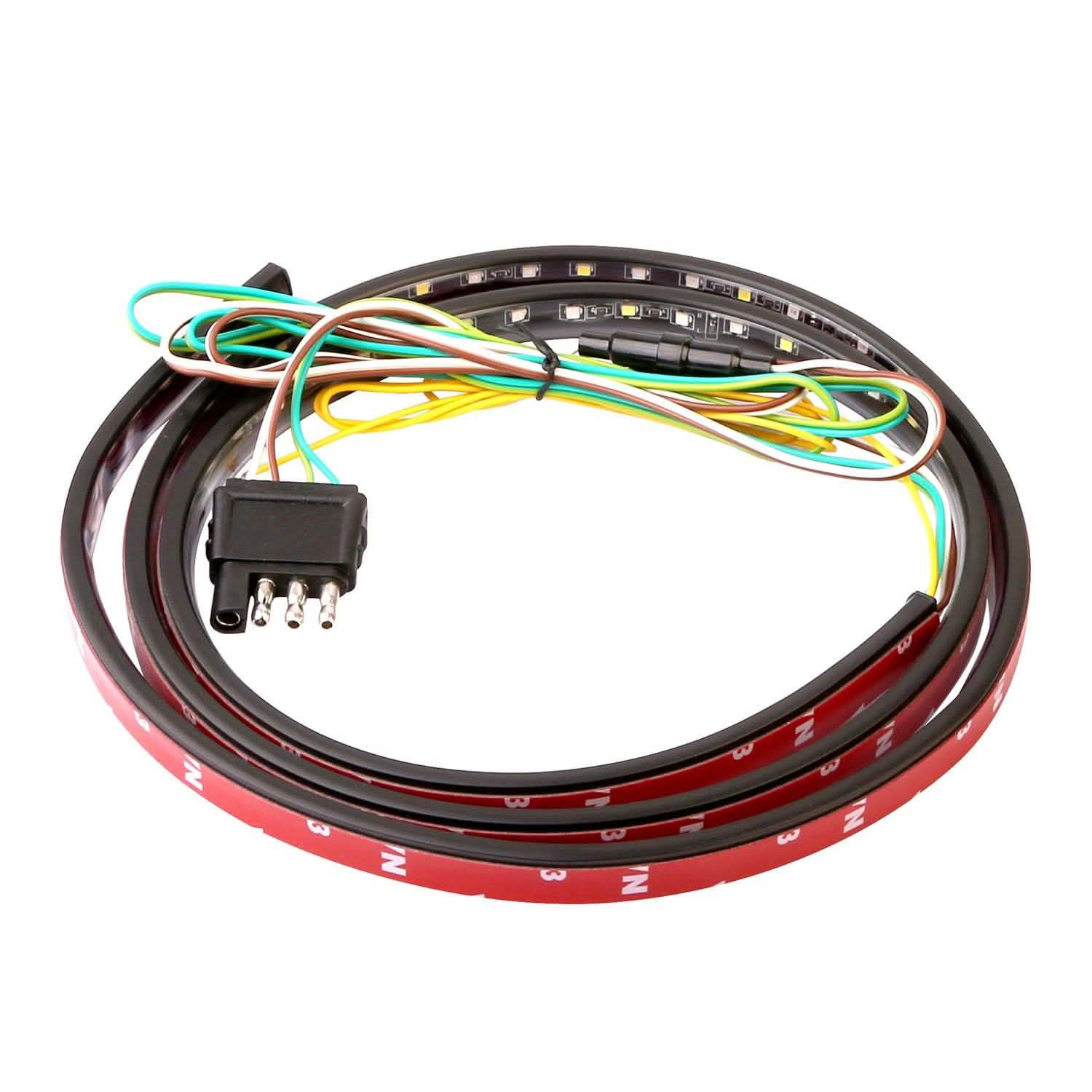 60" Truck Tailgate Brake/Reverse/Turn Signal LED Light Stip