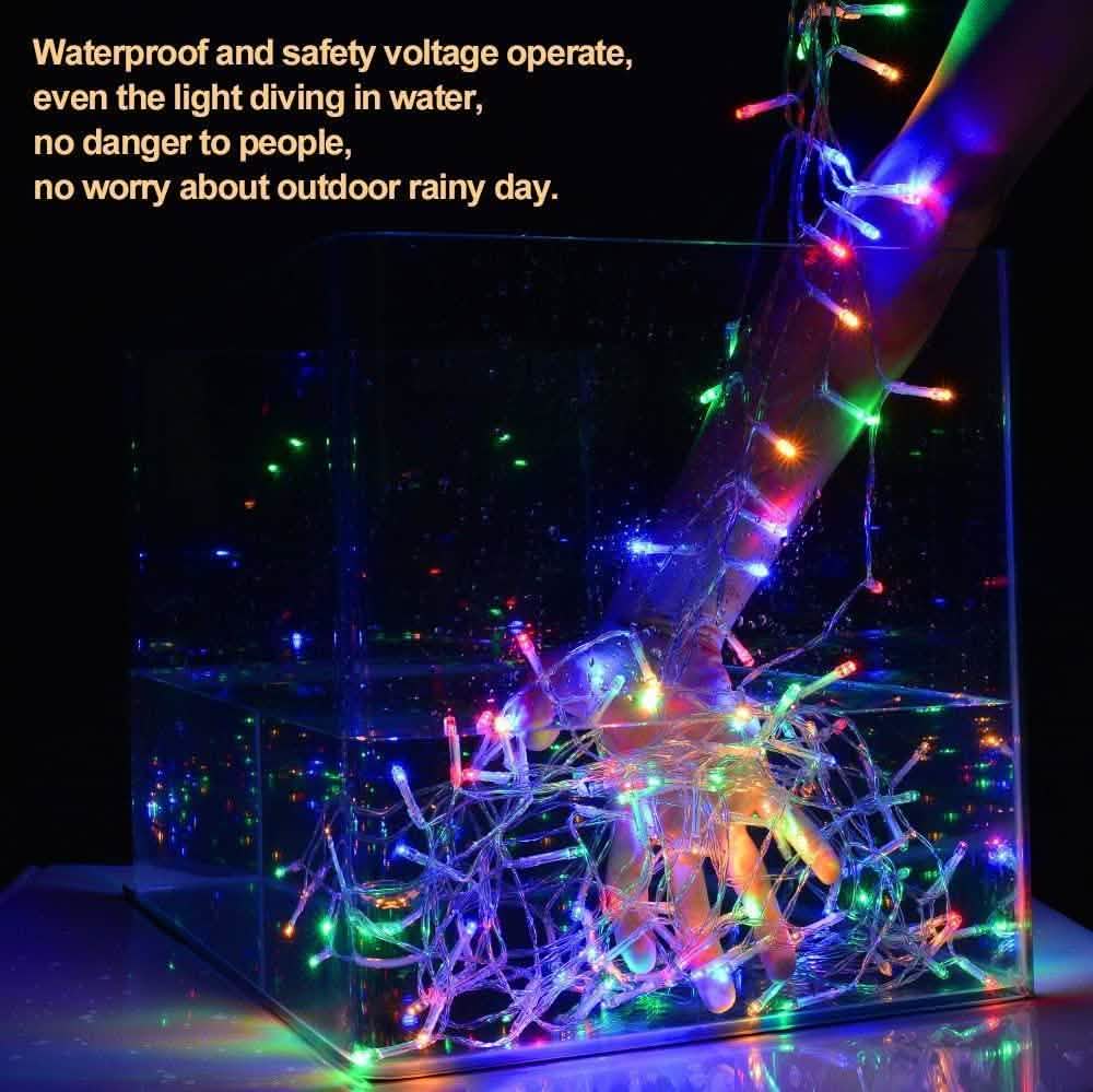 600 LED Waterproof String Fairy Curtain Lights Window Lights