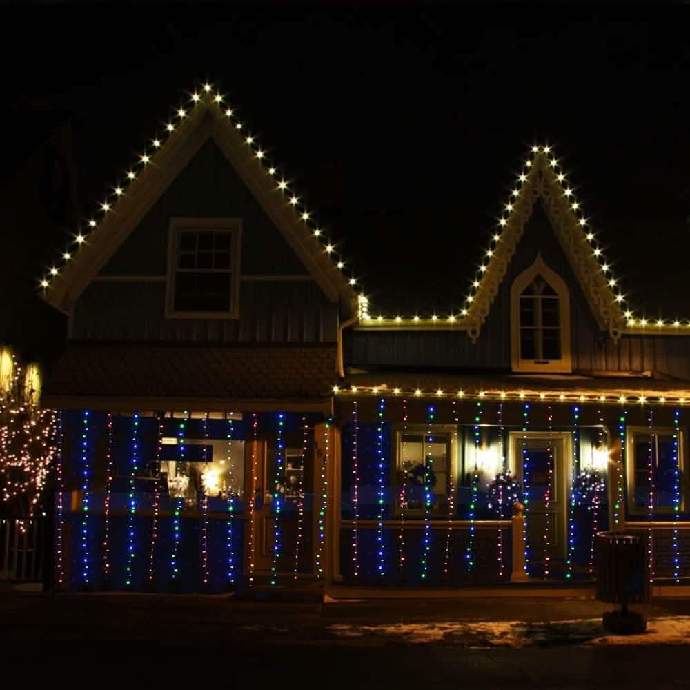 600 LED Waterproof String Fairy Curtain Lights Window Lights