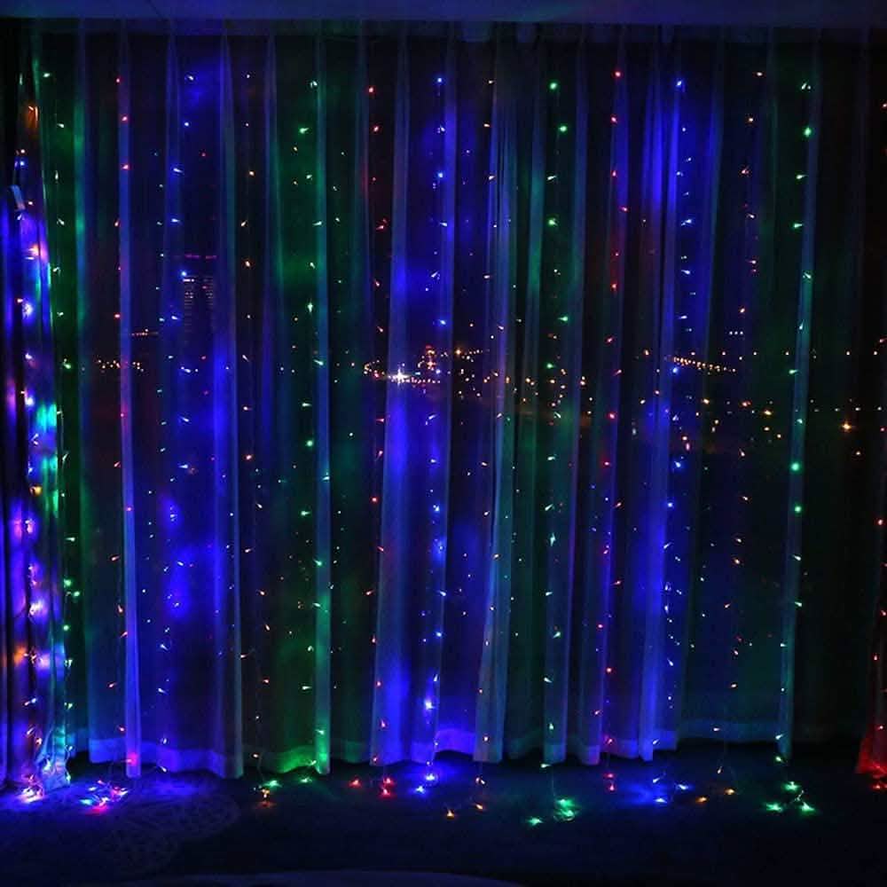 600 LED Waterproof String Fairy Curtain Lights Window Lights