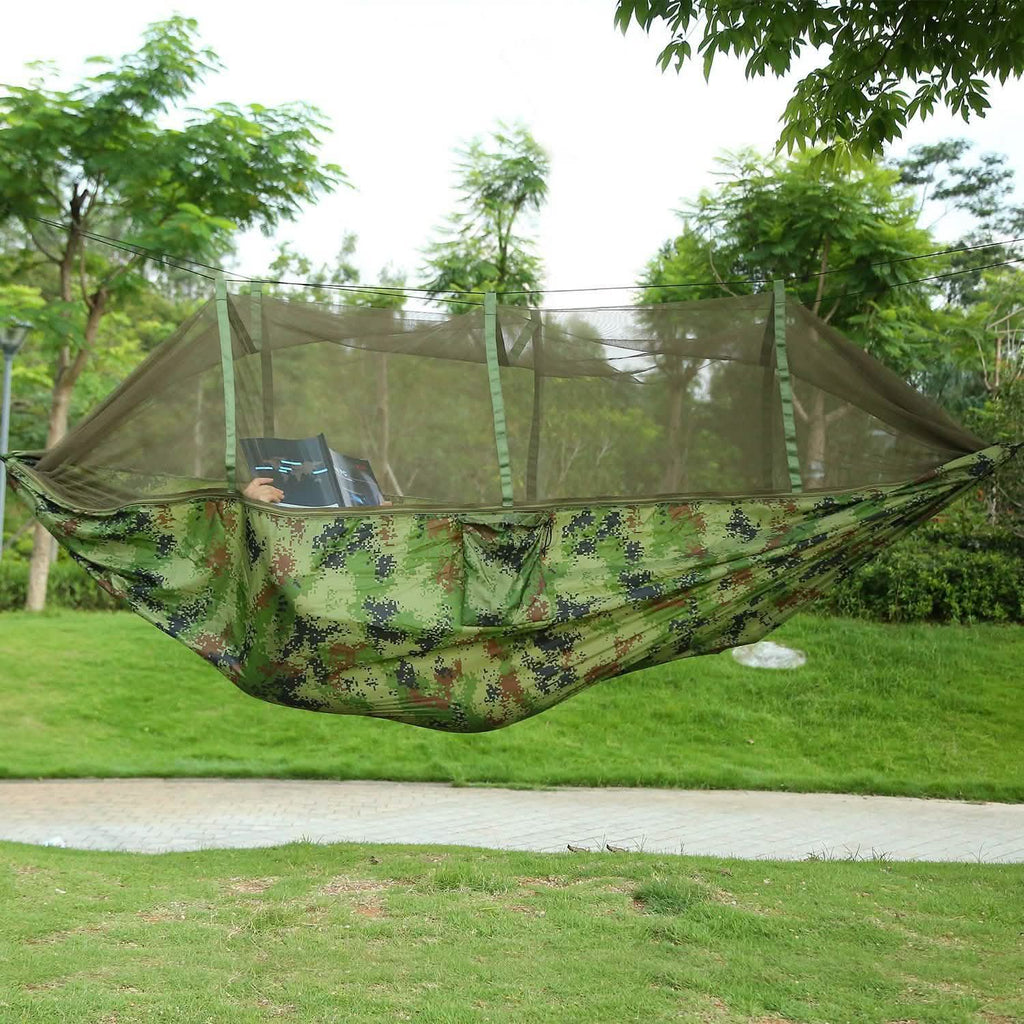600lbs Load 2 Persons Hammock with Mosquito Net