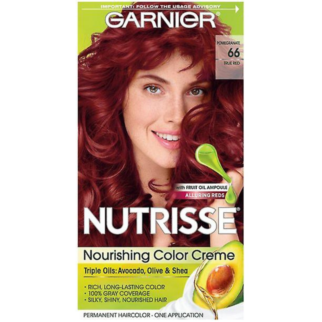 Garnier Nutrisse Ultra Crème 66 Pomegranate True Red (Kit)