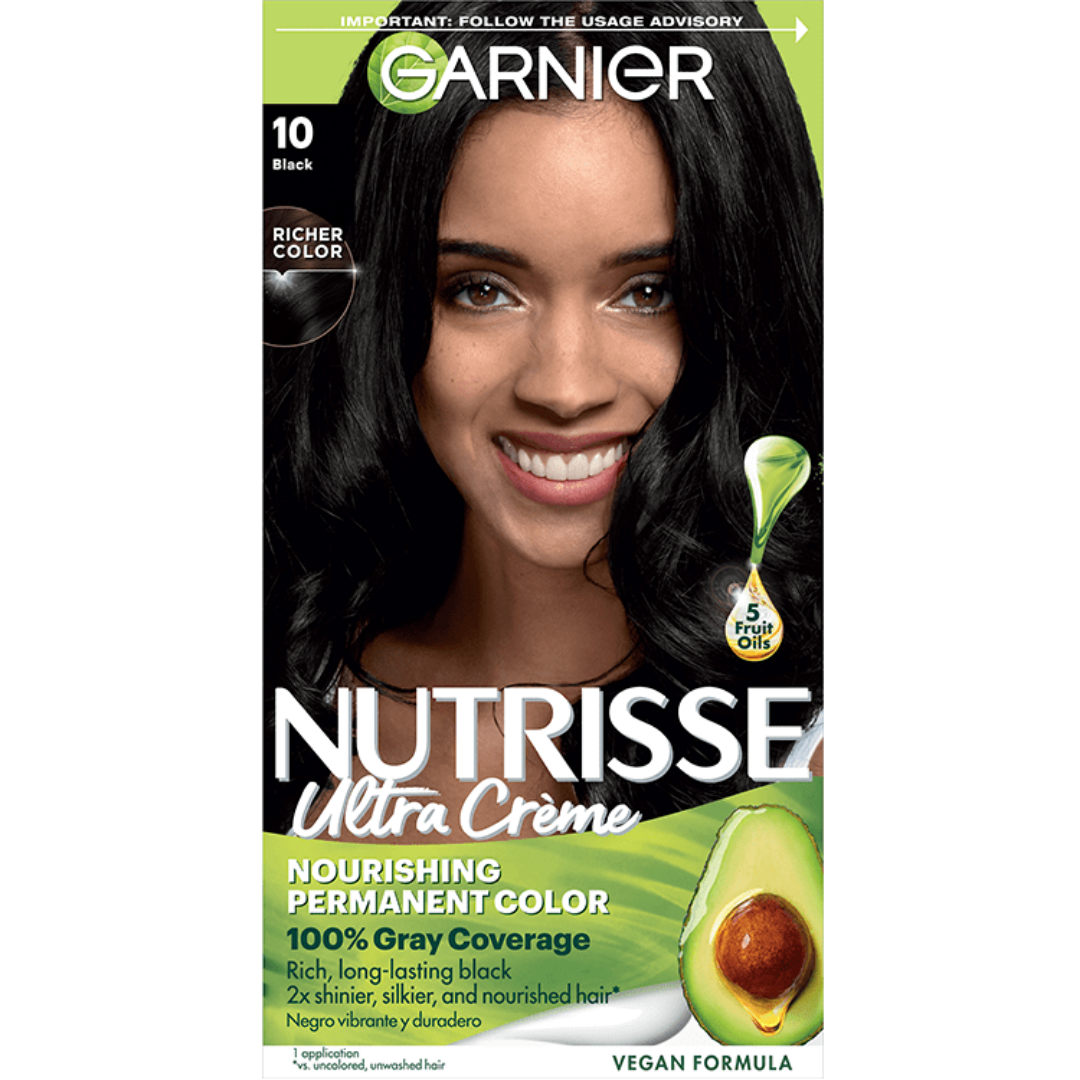 Garnier Nutrisse Ultra Crème 10 Black (Kit)