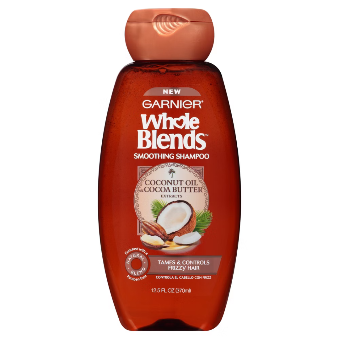 Garnier Whole Blends Smoothing Shampoo Coconut Oil & Cocoa Butter (12.5oz)