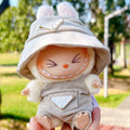 [Clothes Only]  corduroy For Labubu Doll Clothing Set Hat 17cm Clothes Shoes Doll DIY Accessories Training Sitting Party Games Toys Gifts