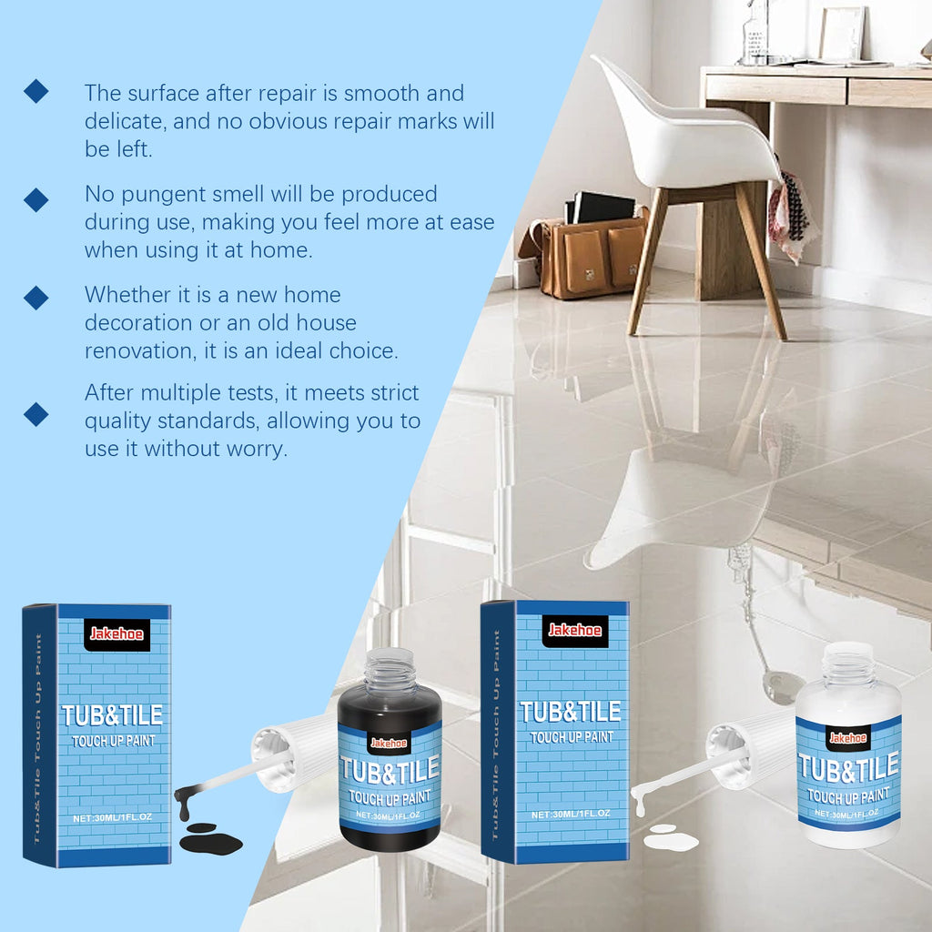 Tile Repair Paint Ceramic Repair Paint For Household Tile Marble Bathtub Wash Basin Toilet