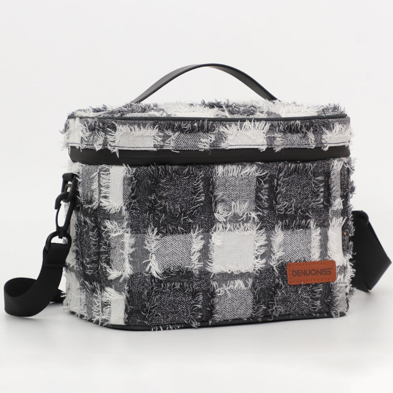 Creative portable hand-held insulated bag lunch bag office worker lunch bag