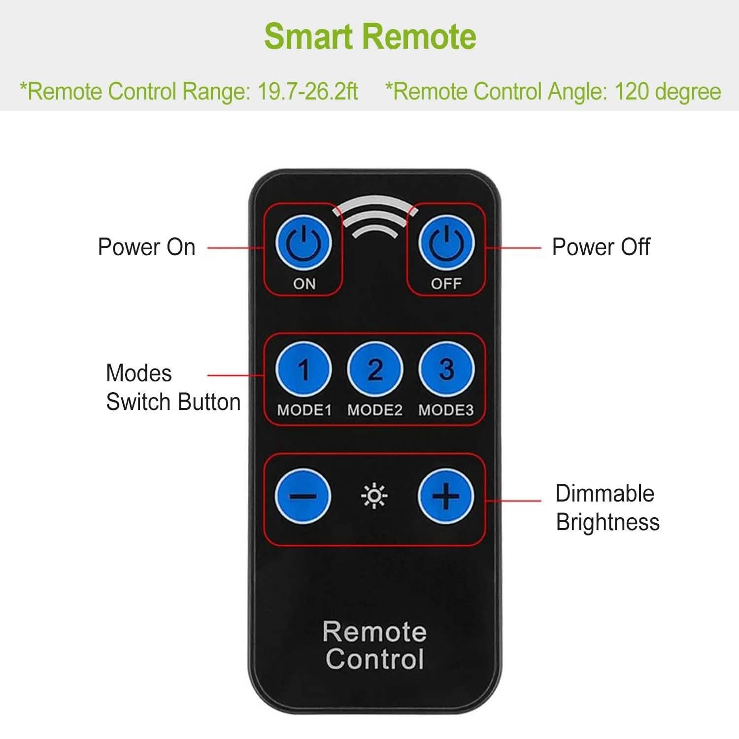 60LEDs Solar PIR Motion Sensor Remote Control Wireless Lamp