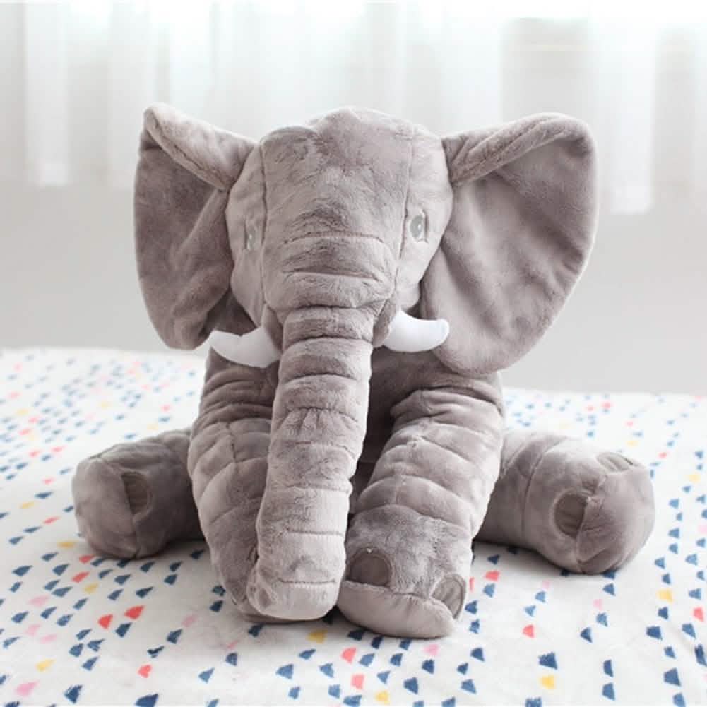 Elephant Plush Pillow - Assorted Colors