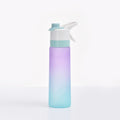 700ml frosted spray water cup outdoor sports kettle cooling water replenishment convenient advertising cup