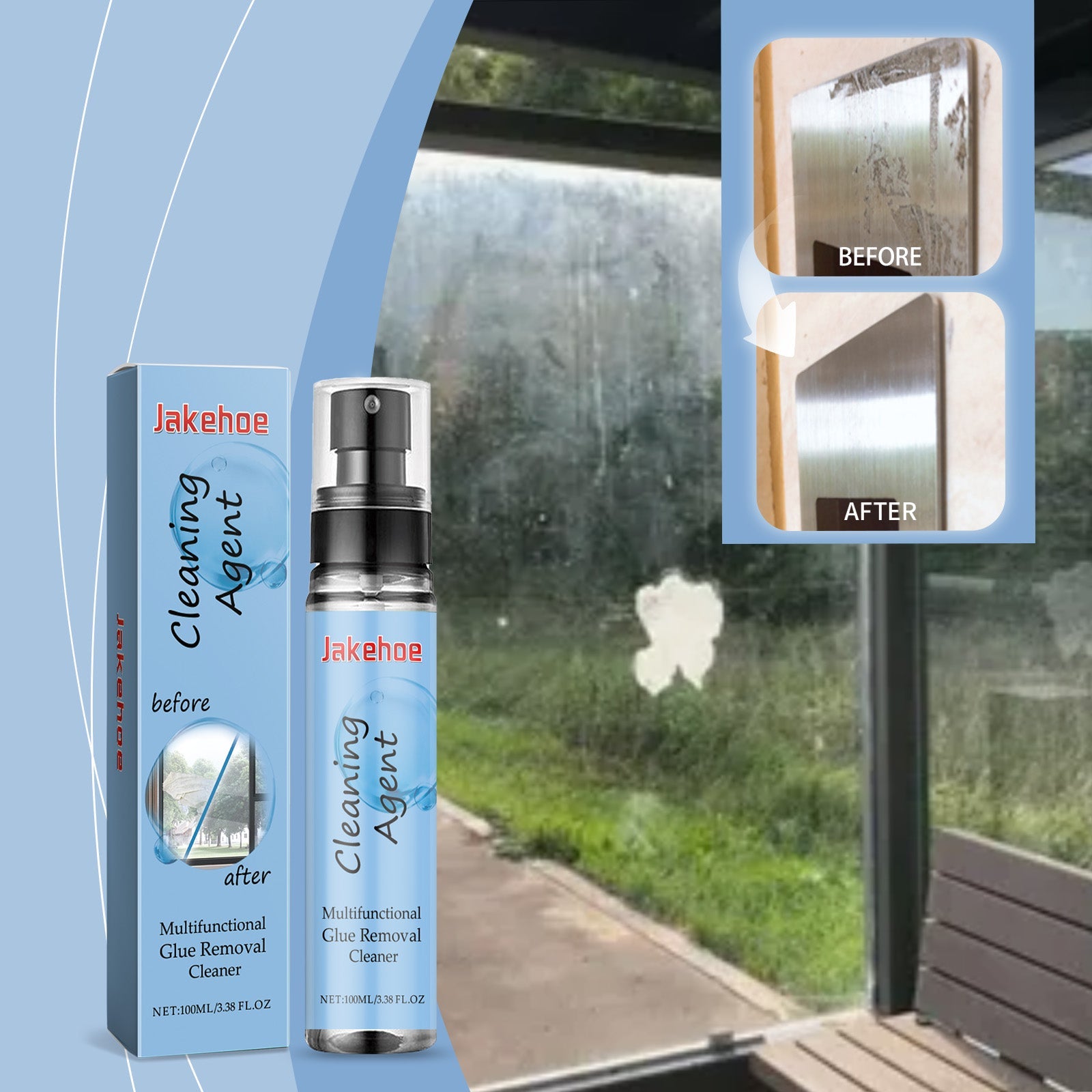 Multi-Function Glue Remover, Glue Remover Spray For Household Car Cleaning And Maintenance