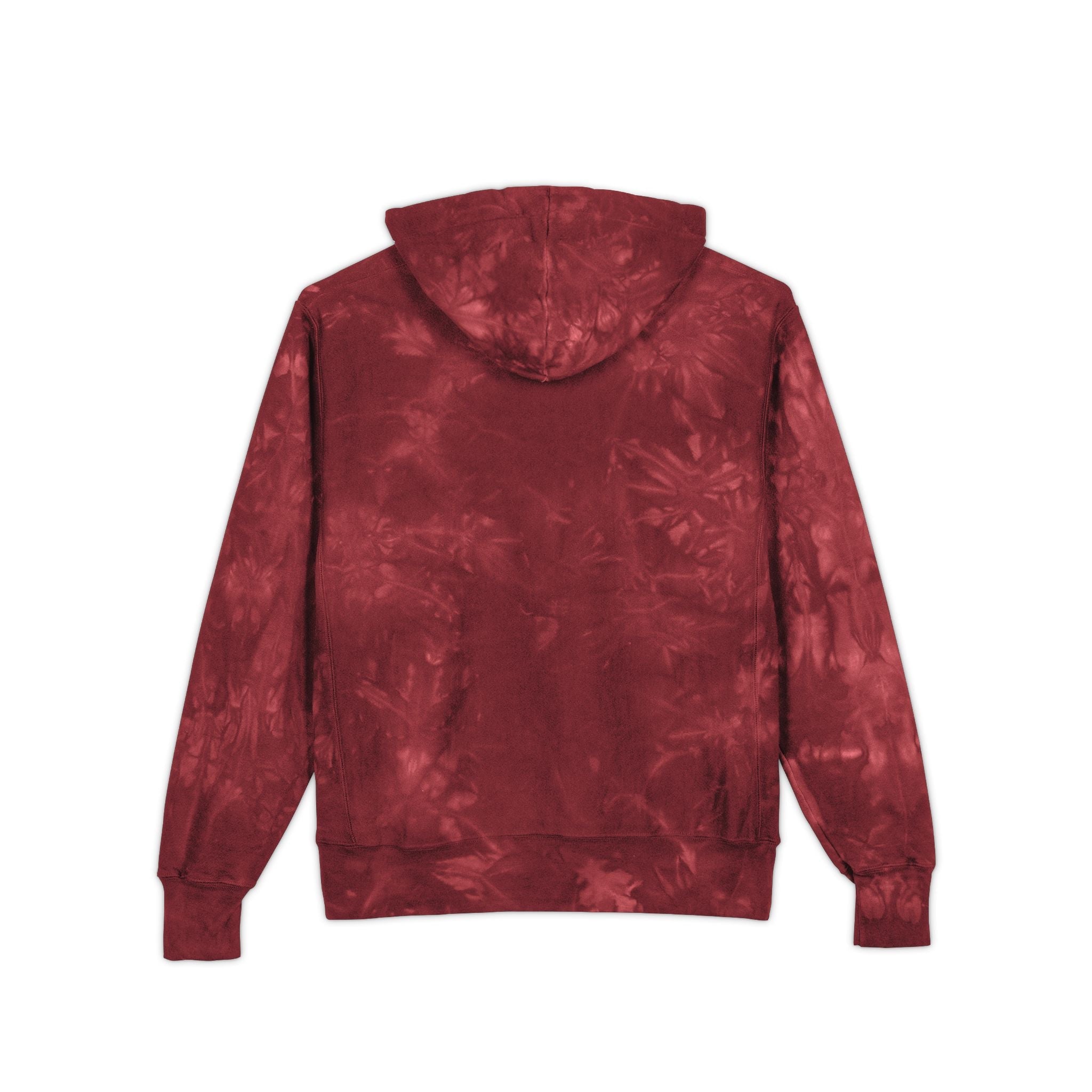 Tie-Dye Champion Hoodie - Cozy and Stylish Unisex Embroidered Sweater