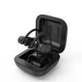 B1 TWS Bluetooth Earphones 5.0 Sports Sweatproof Hanging Ear with LED Digital Wireless Earphones Private Model