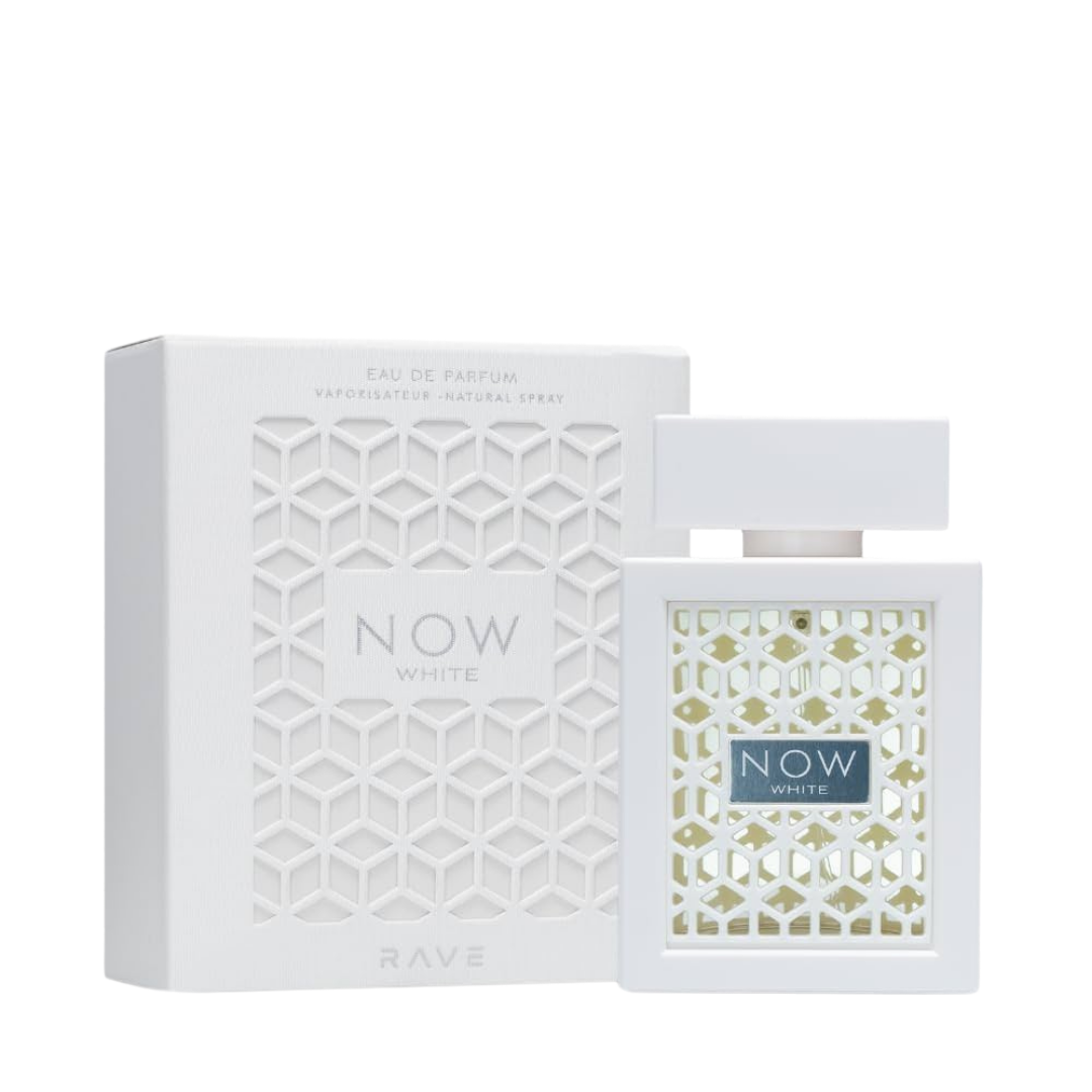 Lattafa Now White Rave Eau de Parfum for Men (3.4oz)