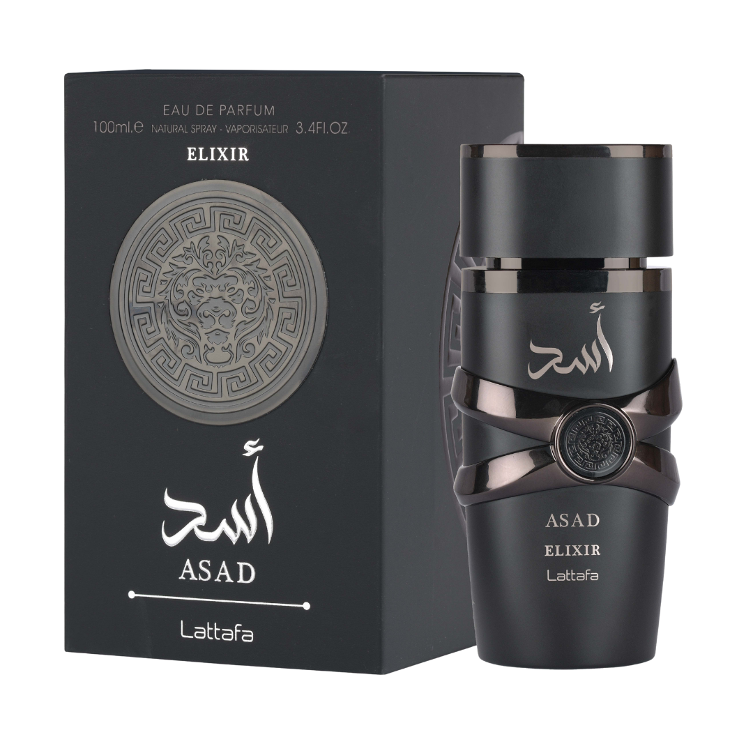 Lattafa Asad Elixir Eau de Parfum for Men (3.4oz)