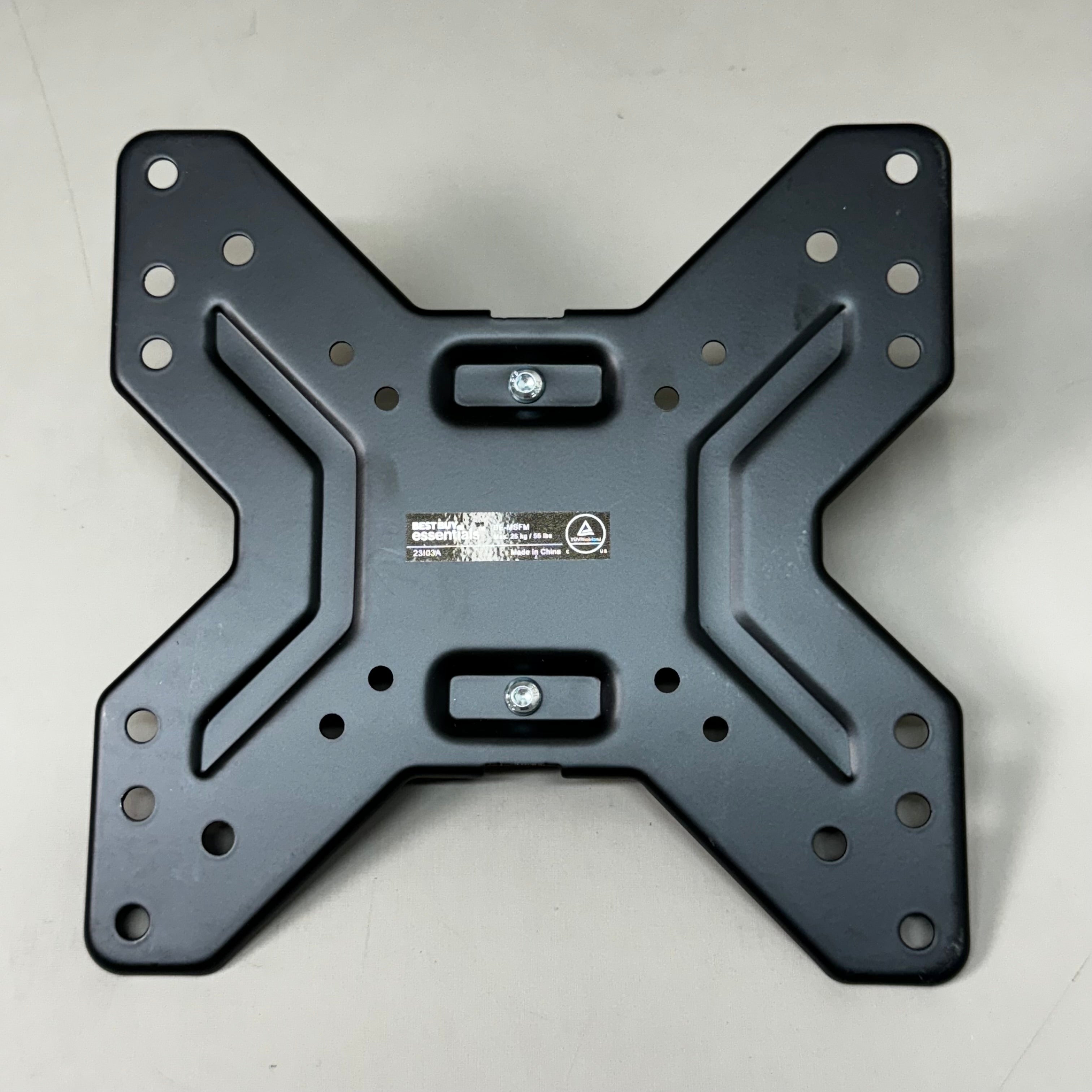 BEST BUY ESSENTIALS Full Motion Wall Mount for 19"-50" TVs Supports 55lbs BEMSFM