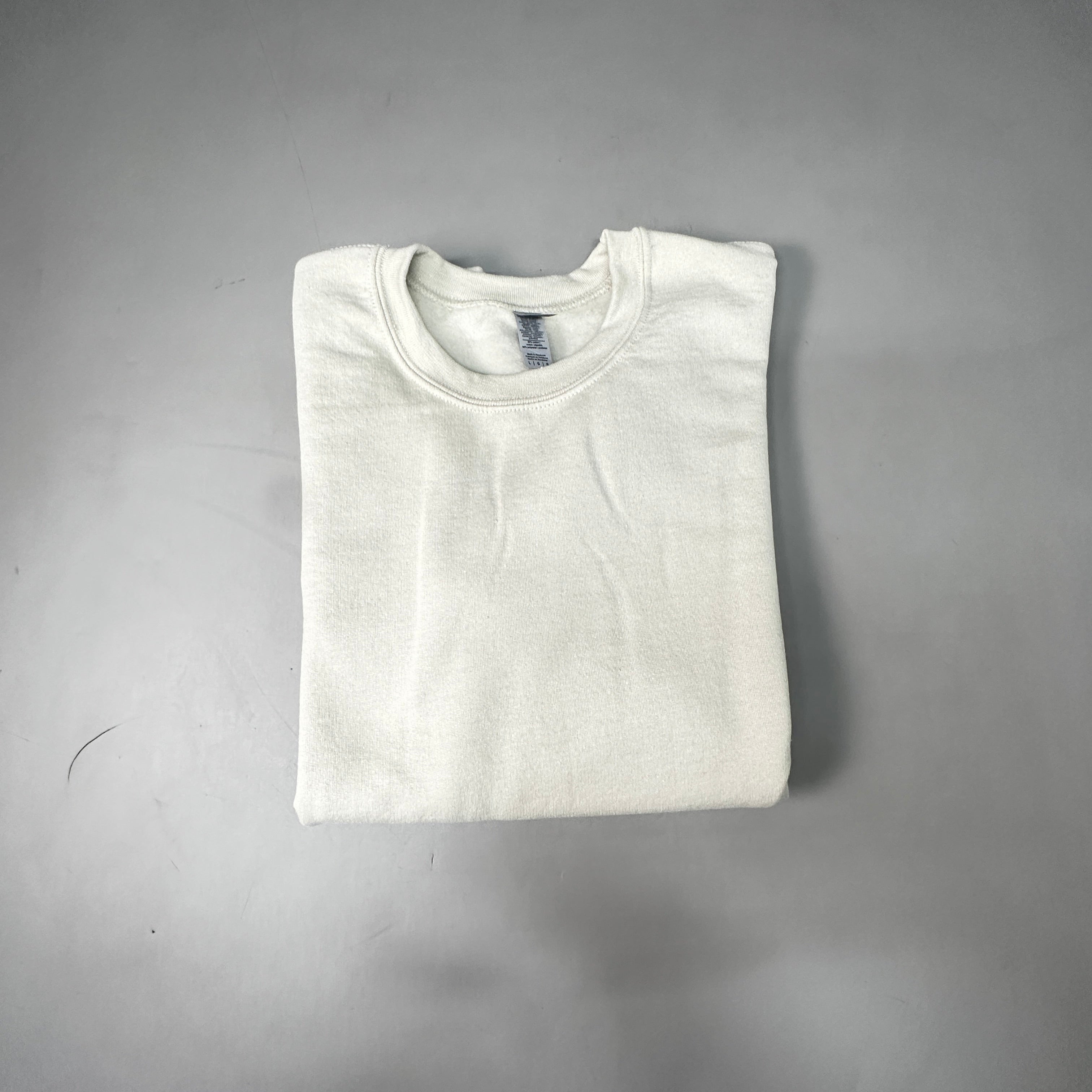 GILDAN (36 PACK) Heavy Blend Crewneck Sweatshirt Men's Sz L Sand G180