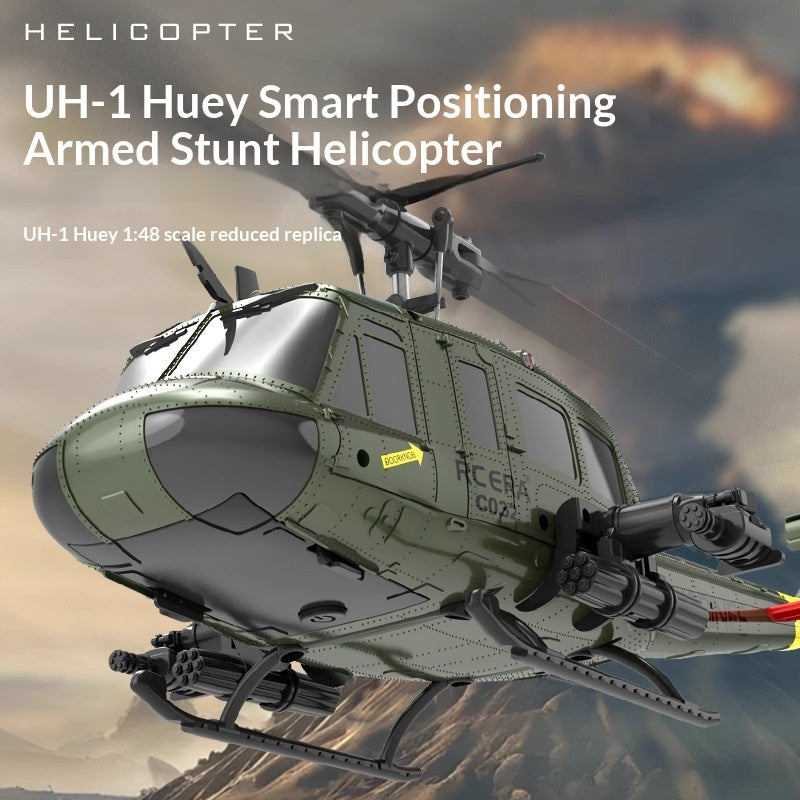 Six-channel Remote-controlled Stunt Helicopter Toy