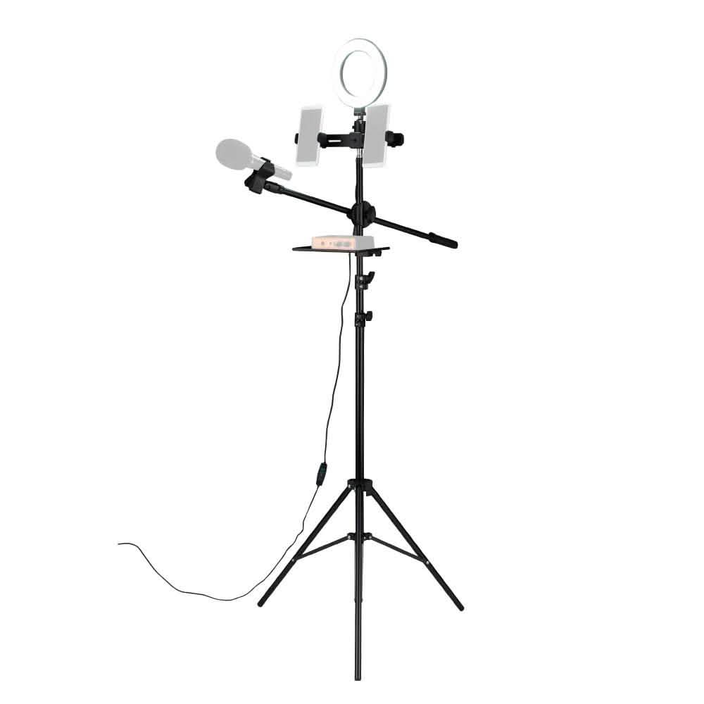 6.3" Multi-function Selfie Ring Light with Tripod Stand
