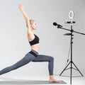 6.3" Multi-function Selfie Ring Light with Tripod Stand