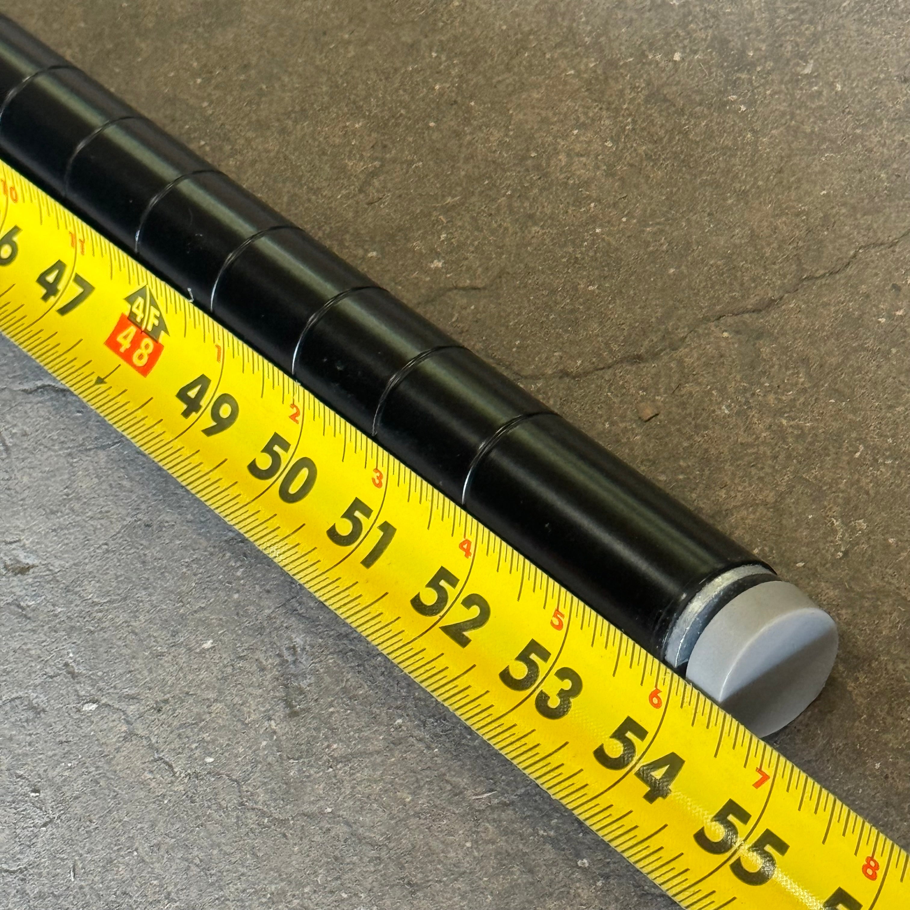 FOCUS FOODSERVICE (4 Pack) 54" Black Epoxy Posts FG054BK
