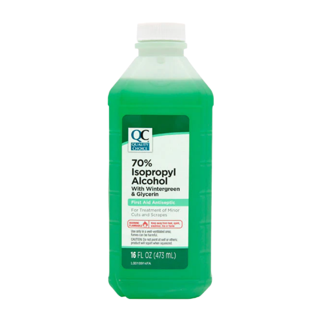 QC Isopropyl Alcohol 70% Wintergreen (16oz)