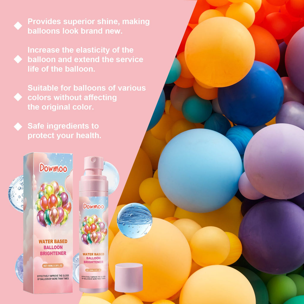 Balloon Brightener Scene Balloon Decoration Appearance Boost Gloss Long-Lasting Portable Brightener