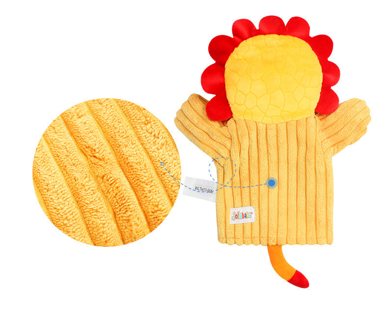 Plush finger doll