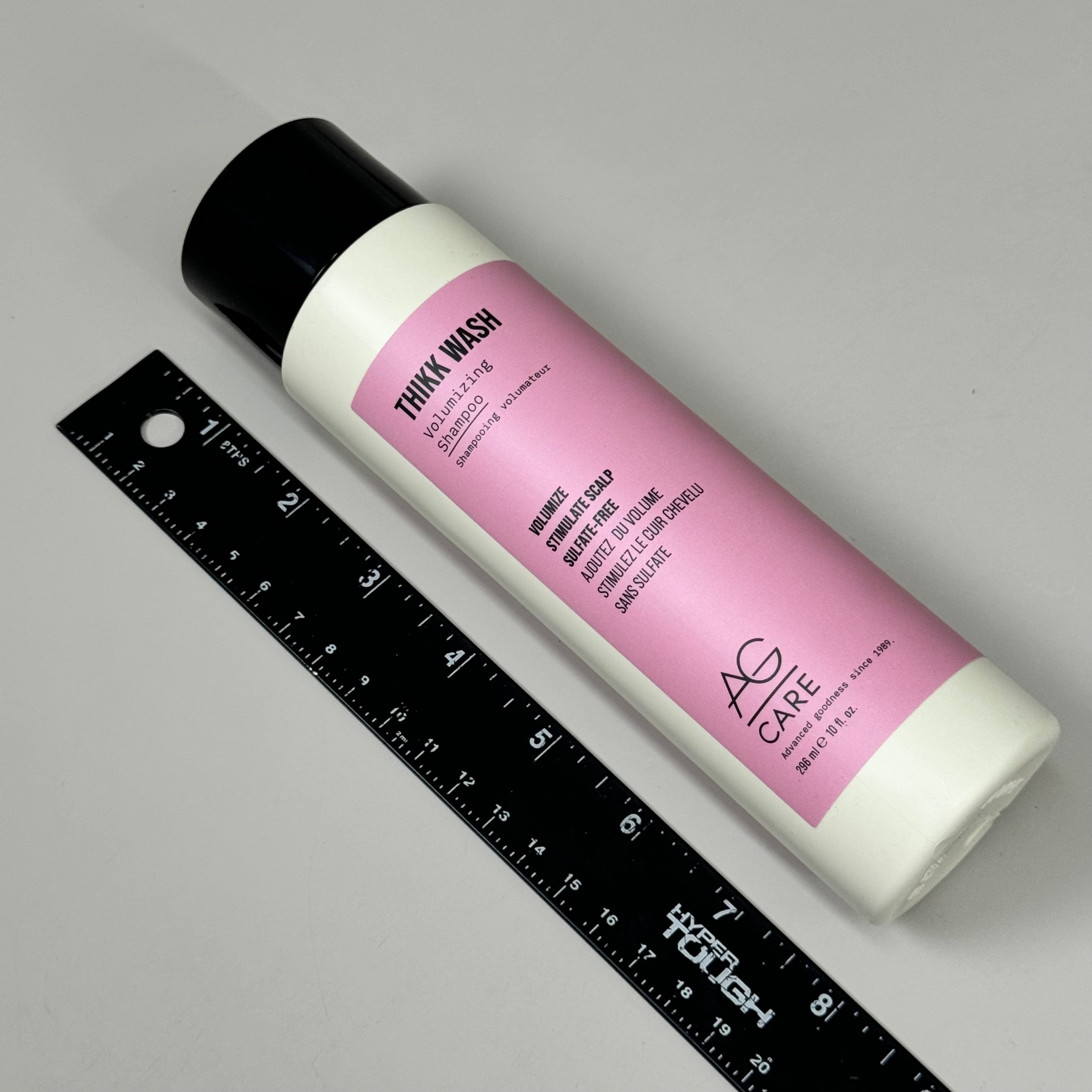 AG CARE Cleansing Thikk Wash Volumizing Shampoo & Revitalize Scalp 10 fl oz