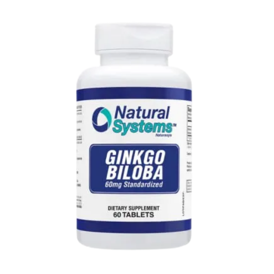 Natural Systems Ginkgo Biloba 60 Tablets